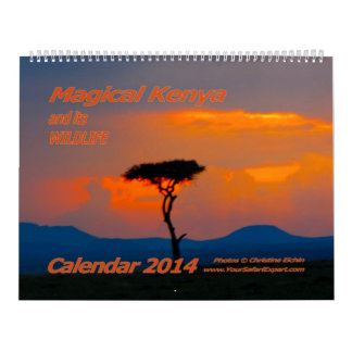 Magical Kenya and its Wildlife Calendar 2014 2-Pg.