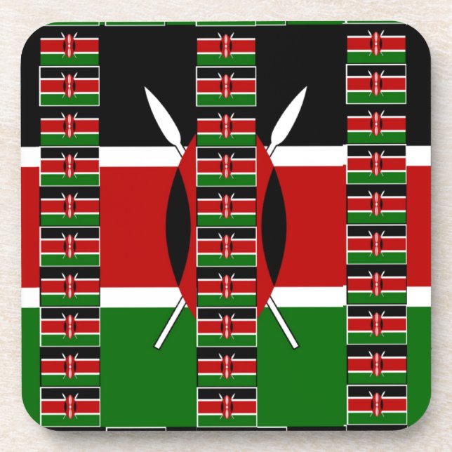🇰🇪 Magical Kenya: Frame of Unity and Pride Coaster (Front)