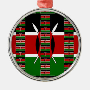 🇰🇪 Magical Kenya: Frame of Unity and Pride  Metal Tree Decoration