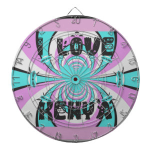 Magical Kenya: I LOVE KENYA Dartboard