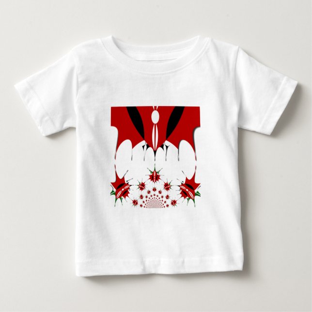 Magical Kenya: Symmetry of Heritage Modernity 🇰🇪 Baby T-Shirt (Front)
