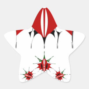 Magical Kenya: Symmetry of Heritage Modernity 🇰🇪 Star Sticker