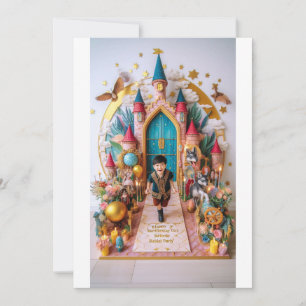 "Magical Kingdom Birthday Celebration" Invitation