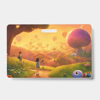 Magical Kingdom Drawing Pad for Kids – Fantasy Adv ID Badge
