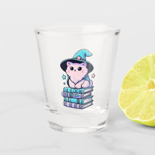Magical Kitty Sorcerer Shot Glass