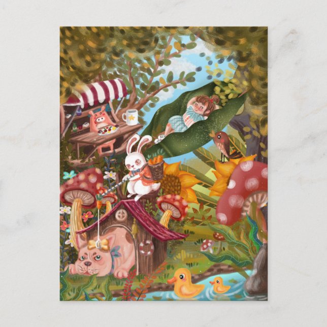 Magical Land Postcard (Front)