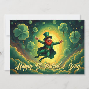 Magical Leprechaun St. Patrick’s Day Art