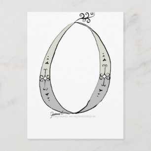 Magical Letter O from tony fernandes design Postcard