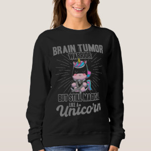 Magical Like A Unicorn Brain Tumor Awareness Sweatshirt