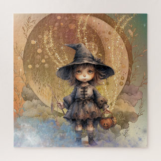 Magical Little Witch Jigsaw Puzzle