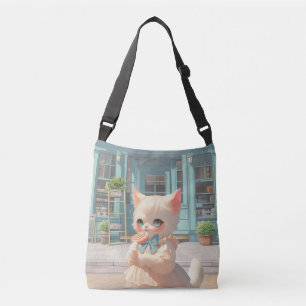 Magical Lollipop: Bao Bao Baby Cat Sweet Shop Crossbody Bag