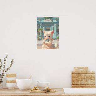 Magical Lollipop: Bao Bao Baby Cat Sweet Shop Poster