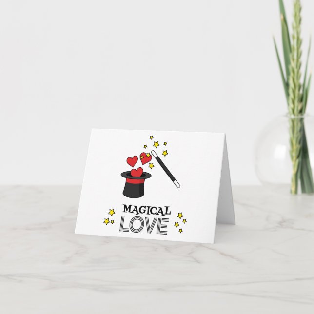 Magical Love - Black Card (Front)