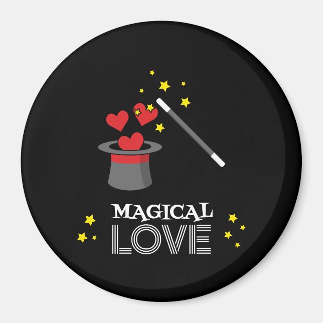 Magical Love - White Magnet (Front)