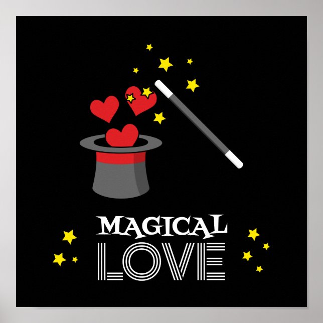 Magical Love - White Poster (Front)