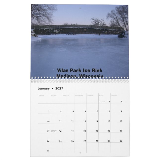 Magical Madison Moments Calendar (Jan 2027)