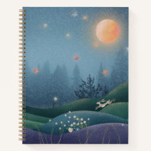 Magical Meadow Spiral Notebook
