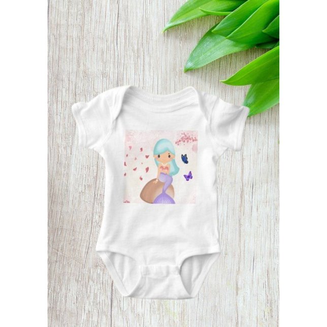  Magical Mermaid Baby Outfit  Baby Bodysuit (Creator Uploaded)