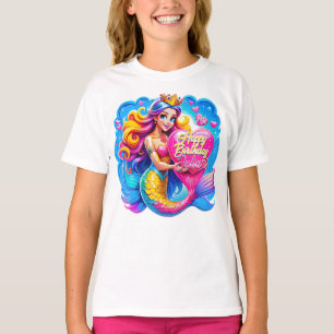 Magical Mermaid Birthday Delight, Birthday gift T-Shirt