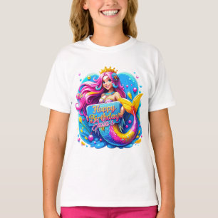 Magical Mermaid Birthday Delight, Birthday gift T-Shirt