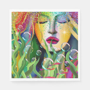 Magical Mermaid Napkin