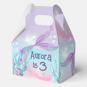 Magical Mermaid Tail Themed Party Boxes