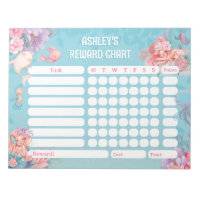 Magical Mermaids Reward Chore Chart for Kids