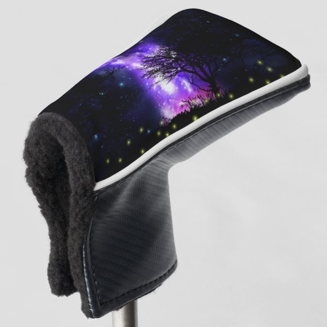 Magical Milky Way Golf Head Cover (3/4 Front)
