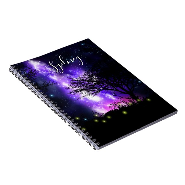 Magical Milky Way Notebook (Right Side)