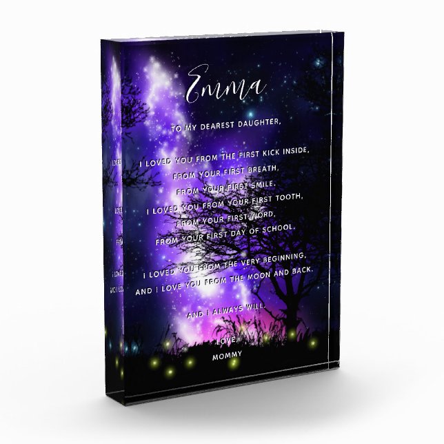 Magical Milky Way Photo Block (Left)