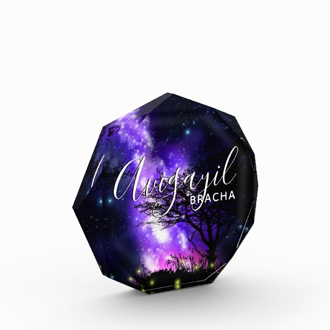 Magical Milky Way Photo Block (Left)