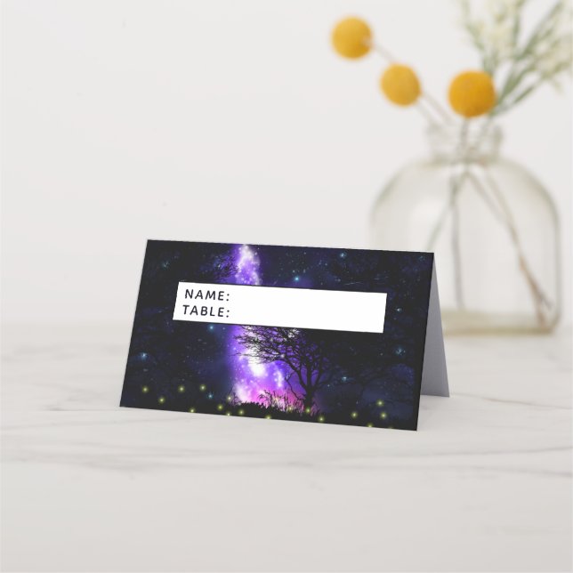 Magical Milky Way Place Card (Front)