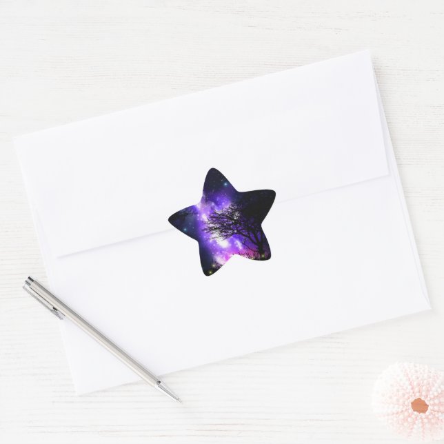 Magical Milky Way Star Sticker (Envelope)