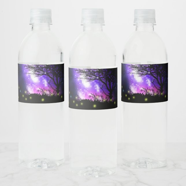 Magical Milky Way Water Bottle Label (Bottles)