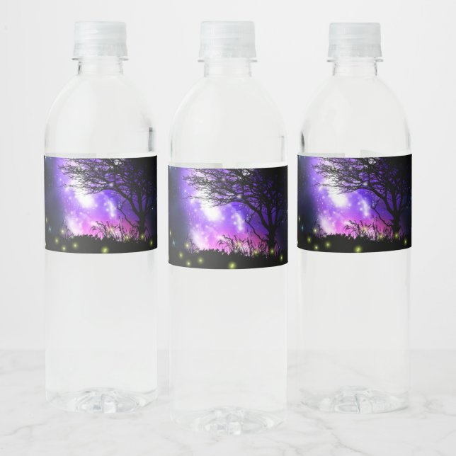 Magical Milky Way Water Bottle Label (Bottles)