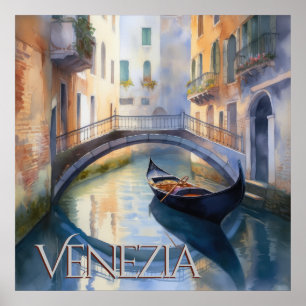 Magical Moment in Venice Poster