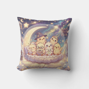 Magical Moon Chick Friends Pillow