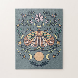 Magical Moon Moth Jigsaw Puzzle