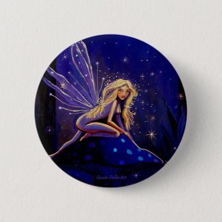 Magical Moonlight Faery 6 Cm Round Badge