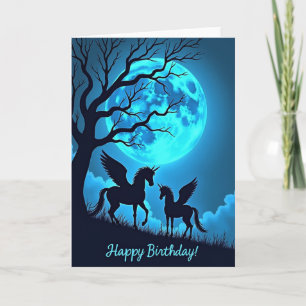 Magical Moonlit Equine Card