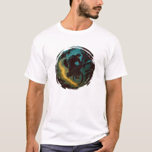 Magical Mountain Biking Adventure Trail Scene T-Shirt