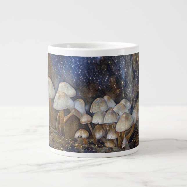 Magical Mushroom Large Coffee Mug (Front)