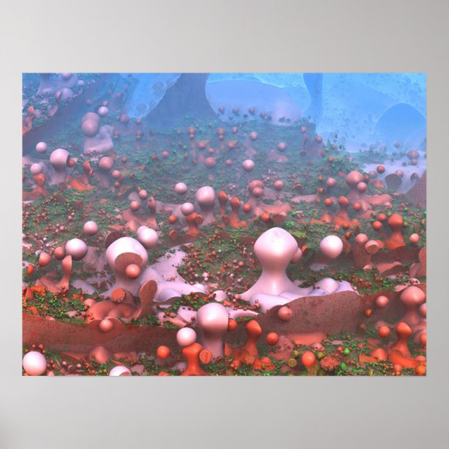 Magical Mushrooms Poster (Front)