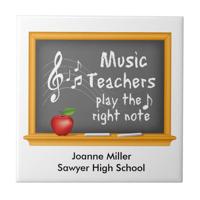Magical Music Teachers  Tile (Front)