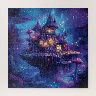 Magical Mysterious Dreamy Castle & Floating Island Jigsaw Puzzle