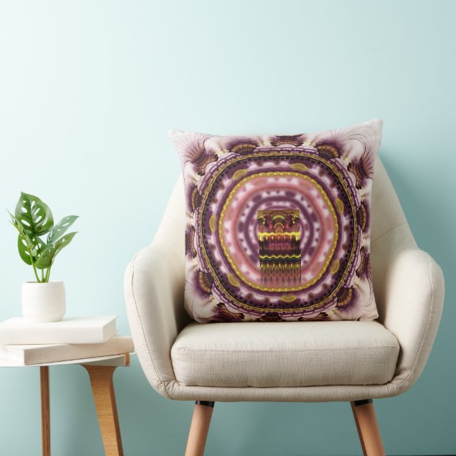 Magical mystical bright pattern cushion (Chair)
