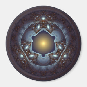 Magical mystical bright pattern magnet