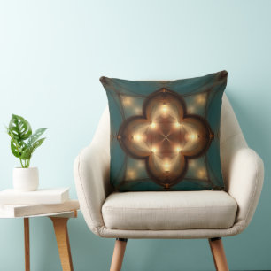 Magical mystical glossy pattern cushion