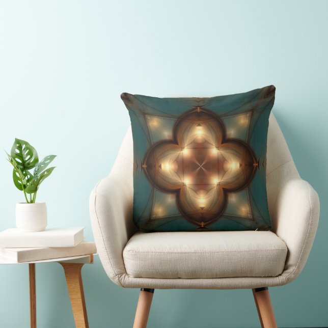 Magical mystical glossy pattern cushion (Chair)