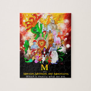 Magical Mythical and Marvellous Creatures Puzzle
